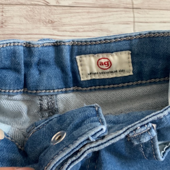 AG Adriano Goldschmied Medium Wash Toddler Girls Adjustable Waist Skinny Jeans - Picture 5 of 7